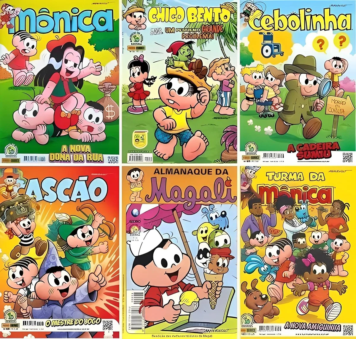 Kit Gibi Turma da Monica