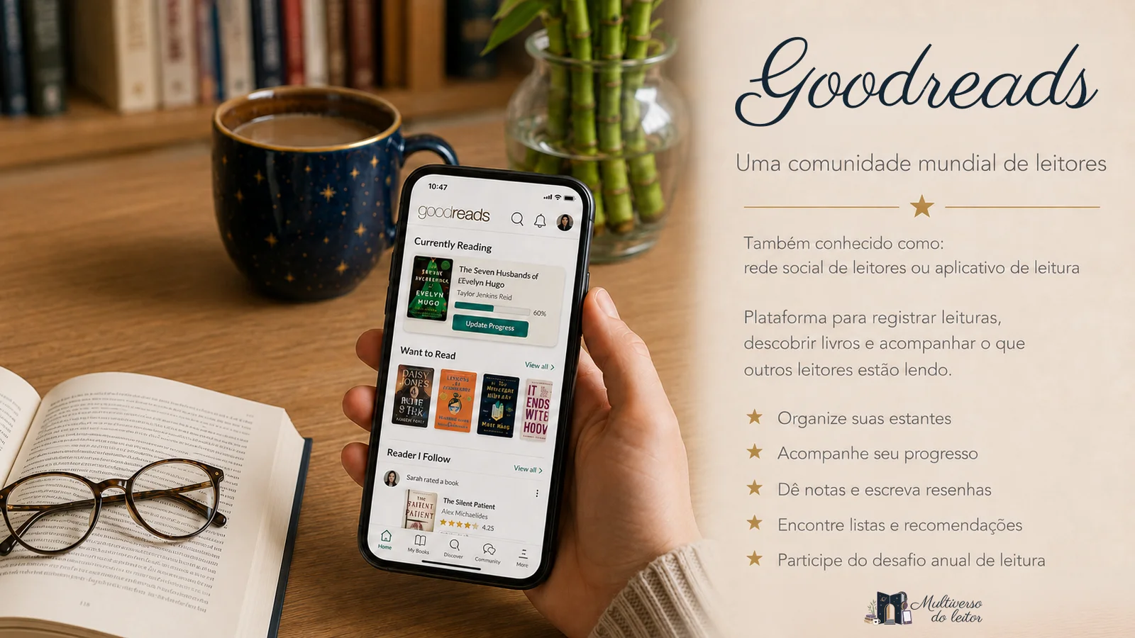 Aplicativo Goodreads - Amazon
