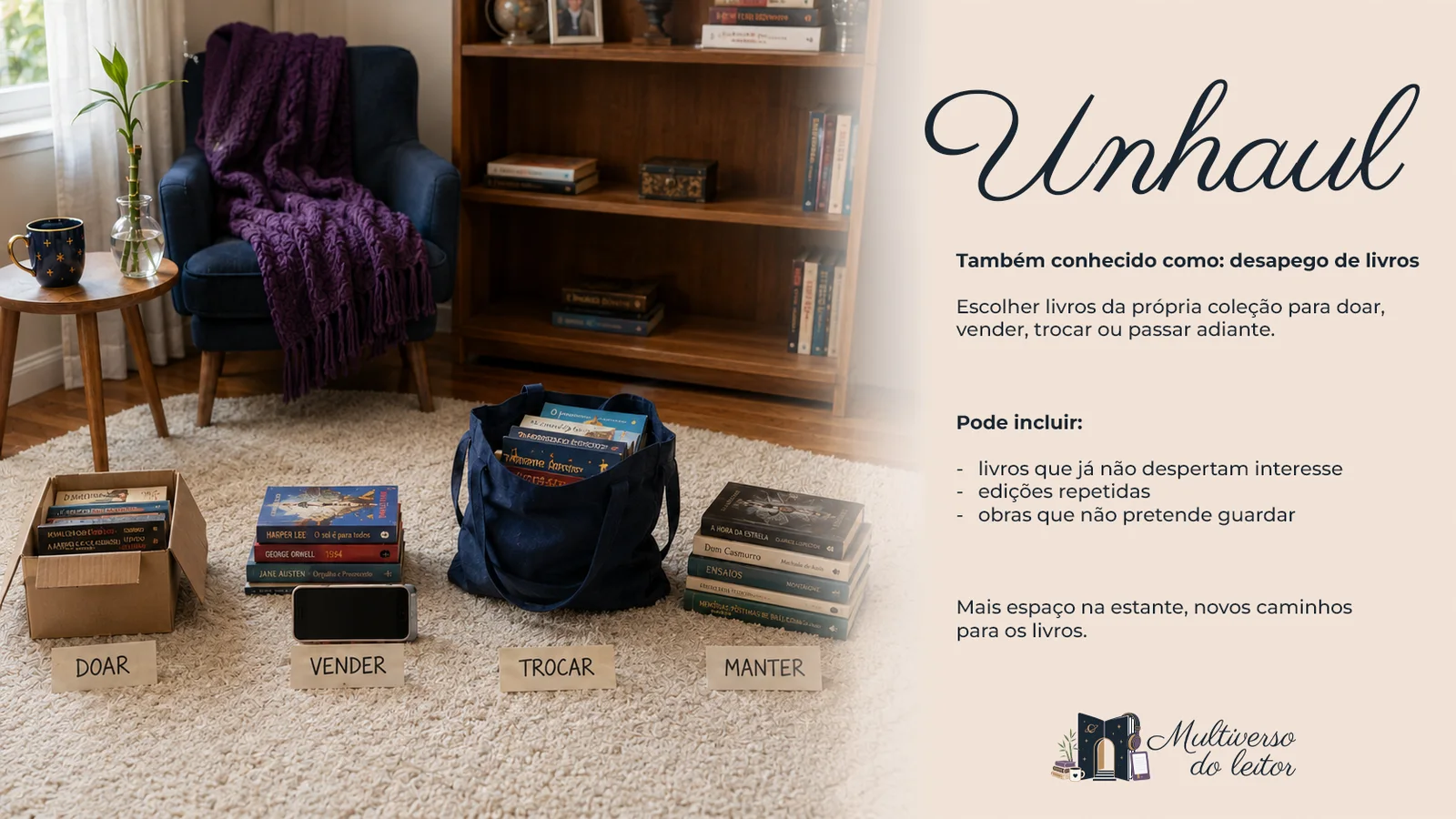 Unhaul - Desapego de livros